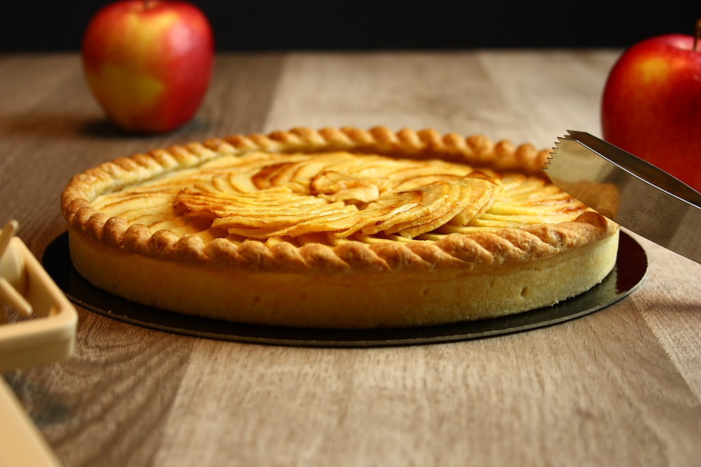 Tarte aux pommes (part)
